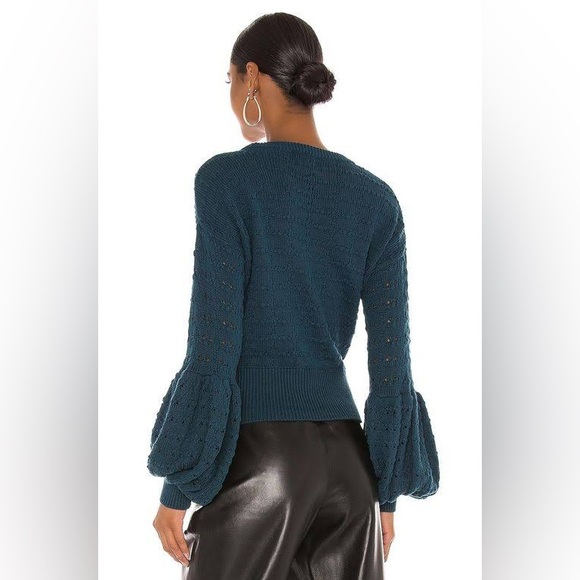 MISA Vayda Sweater in Teal - Picture 3 of 7